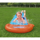 Acqua Scivolo Ferroviario 1 Corsia Bambini 488cm Gioco Esterno Giardino...