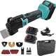 Utensile Multifunzione a Doppia Batteria Oscillante Portatile da 18V 4.0 Ah kit