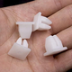 240x Rivetti Clip di Fissaggio Multiuso per Auto in Plastica Bianco 15,8x14mm...