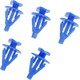 240x Rivetto Clip in Plastica Blu Rivetti Clip di Fissaggio Universali Auto...