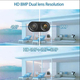 Telecamera IP CAM PTZ WIFI Camera Wireless Esterno Videocamera HD Zoom 10x 2