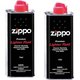 Zippo Ricarica 2 PZ Accendino a Benzina Premium Lighter Fluid Made in USA 125ml