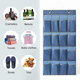 Organizzatore da appendere con 16 tasche organizer da parete multiuso scarpiera