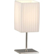Lampada abatjour da tavolo con paralume tessuto comodino scrivania E27 40W 2