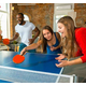 Set Ping pong tennis da tavolocon racchette + 2 palline gioco portatile borsa...