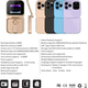 Mini telefono cellulare flip i16PRO Tastiera GSM 1.77" DUAL SIM Pieghevole 2G...