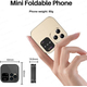 Mini telefono cellulare flip i16PRO Tastiera GSM 1.77" DUAL SIM Pieghevole 2G...