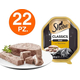 Sheba Classics Patè Tacchino Cibo Umido Completo Gatti Adulti 22 Vaschette