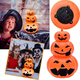 Zucca decorativa con Illuminazione a LED Di Halloween per Ingresso Di Casa 3
