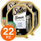 Sheba Creazioni Speciali in Salsa Cibo per Gatti con vitello - 22 Vaschette 85g