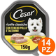 Cesar Ricette Classiche con tenero Pollo e Tacchino - 14 Vaschette da 150g