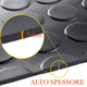 Tappeto gomma antiscivolo copri pavimento bollo bullonato 1,2x10 m No pvc 5