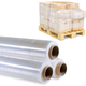 Film estensibile manuale trasparente pellicola 2 rotoli pallet imballaggio 2kg
