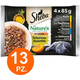 Sheba Multipack Nature's Collection Cibo umido completo gatti in salsa 13x4 pz