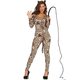 Costume leopardo sexy per donna, perfetto per Halloween e Carnevale, Tuta...