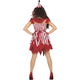 Costume clown assassino per Halloween e Carnevale, spaventoso e originale....