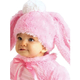 Costume Coniglietta Bambina 1-2 anni - Tuta Intera con Copricapo e Orecchie,...