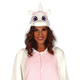 Costume unicorno rosa Kigurumi per Halloween e Carnevale, comodo e originale....