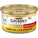 Purina Gourmet Gold Dadini in Salsa Umido Gatto con Pollo e Fegato, 24...