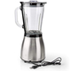 Frullatore 800W con brocca in vetro 1,5L: 2 velocità, lame inox, lavabile in...