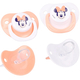 Set di 4 Ciucci in Silicone, ciuccio neonati 0-6 mesi, Minnie, succhietto con...