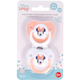 Set di 4 Ciucci in Silicone, ciuccio per neonati 6 Mesi+, Minnie,succhietto...