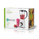 Frullatore Nedis 800W, brocca 1,5L, 2 velocità, lame in acciaio inox, design...