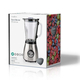 Frullatore 800W con brocca in vetro 1,5L: 2 velocità, lame inox, lavabile in...
