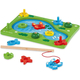 Catch the Fish: Gioco di pesca magnetico in legno per bambini 3+ Educativo,...