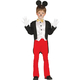 Costume da Mickey Mouse per bambini con giacca, pantaloni, orecchie e...