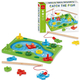 Catch the Fish: Gioco di pesca magnetico in legno per bambini 3+ Educativo,...
