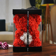 Orso Orsetto di Rose Artificiale rosse,Bouquet di Fiori, Regalo romantico per...