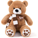 Orso di peluche gigante con scritta "Love You", morbido e romantico: idea...